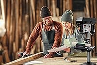 Vista 3 de Prensa de taladro, tornillo de banco resistente de 4 pulgadas, tornillo de banco de abrazadera de banco, prensa de taladro con almohadillas
