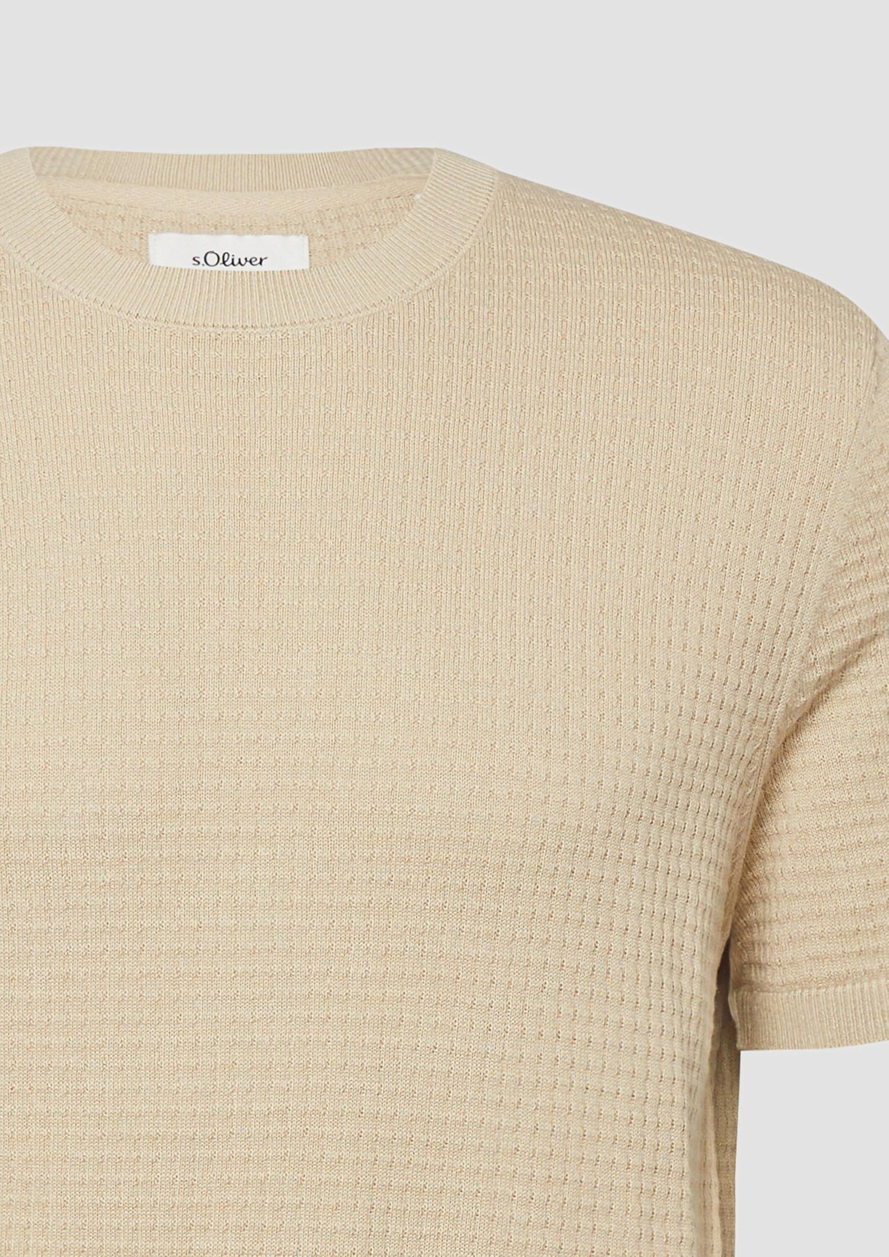 s.Oliver Herren 2175904 Pullover Kurzarm