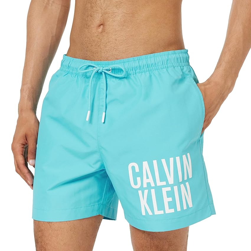 Immagine del prodotto Calvin Klein Pantaloncino da Bagno Uomo Lungo, Blu (Blue Tide), Taglie: S, L ed XL. La M costa un pò in più ma è comunque in sconto