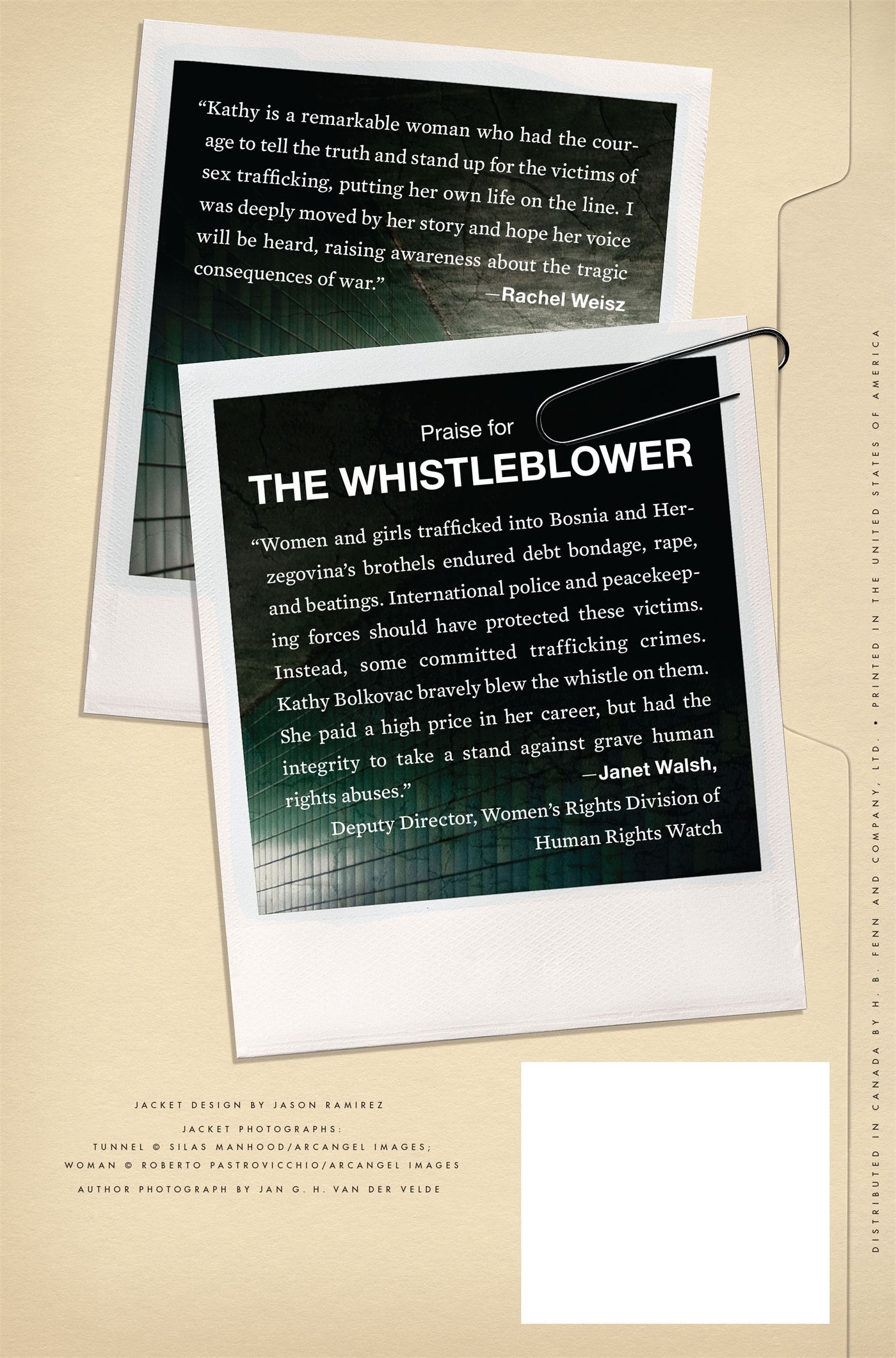 The Whistleblower: Sex Trafficking, Military Contractors, and One Woman's Fight for Justice