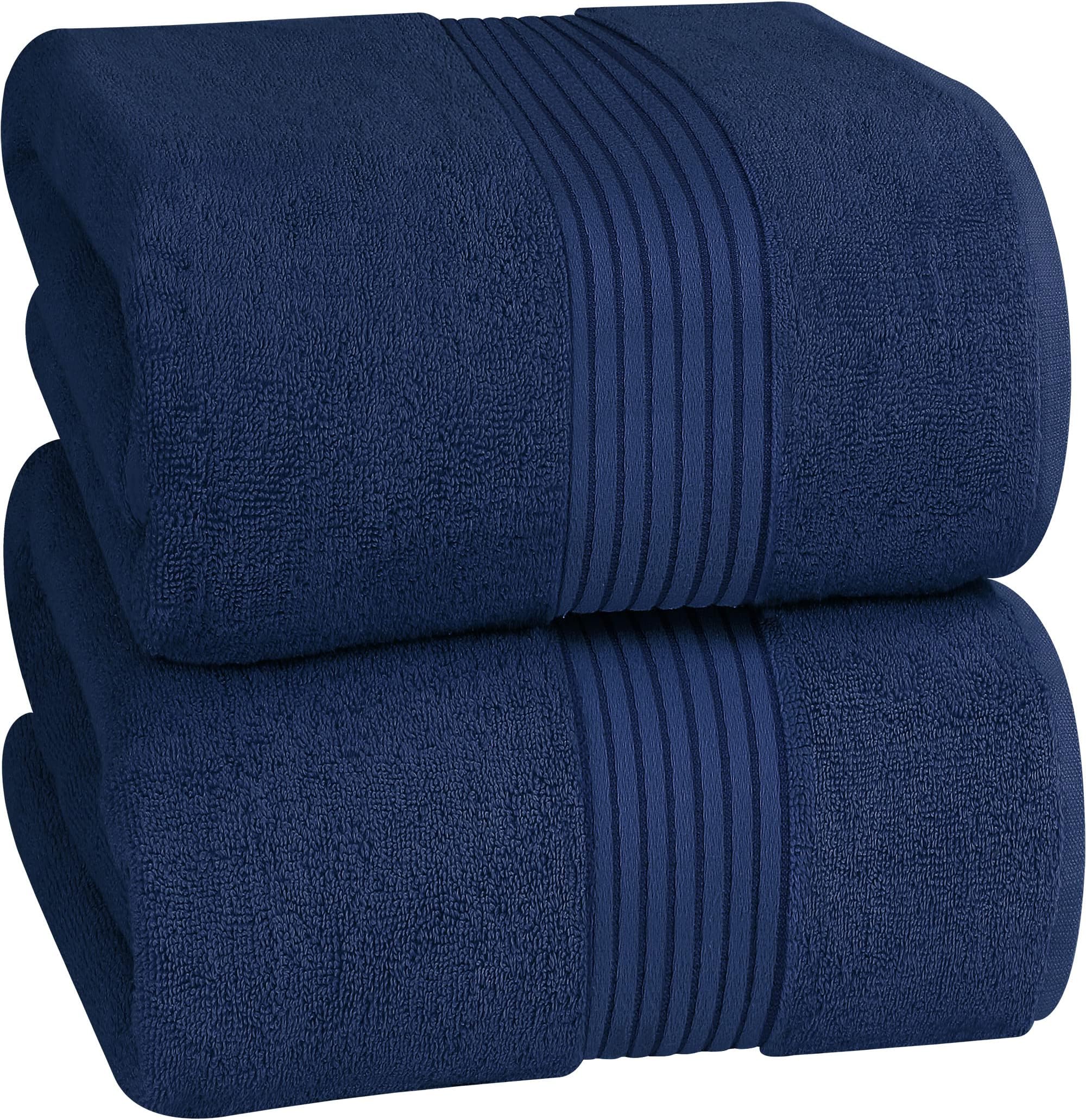 Christy Antalya Large Bath Towels | Set of 4 | 100% Turkish Cotton ...
