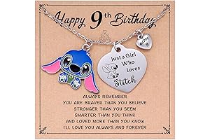 Stitch Birthday Necklace: A Sparkling Surprise for Young Explorers