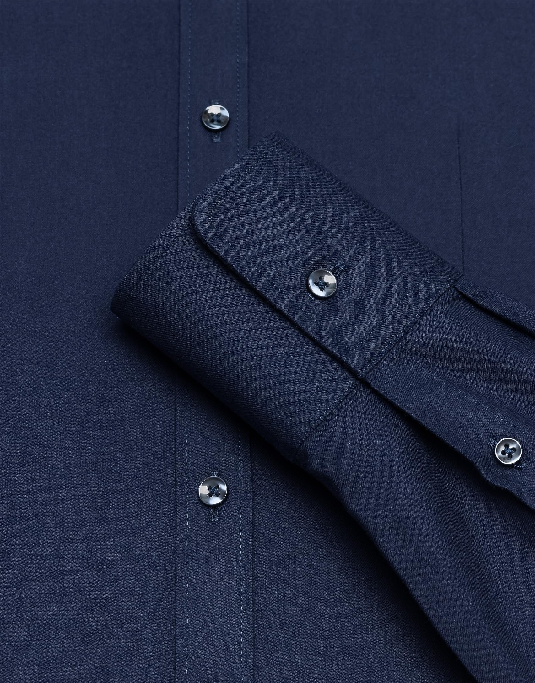 Vincenzo Boretti Camicia-Blusa Donna Elegante, Taglio Abbastanza Aderente, Manica-Lunga, in Tinta Unita, Facile da Stirare, Collo Classico