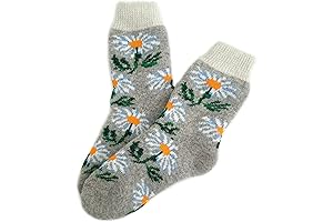 Cozy Warm Women's Woollen Hiking Socks