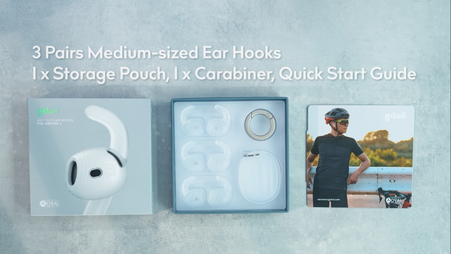 Amazon.com: Gcioii 3 Pairs for AirPods 4 Ear Hooks Covers [Added