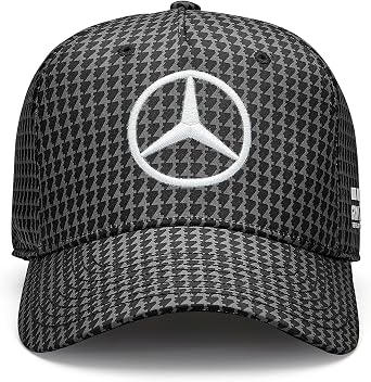 Mercedes AMG Petronas Formula One Team - Kids 2023 Lewis Hamilton Driver Cap - Black - Size One Size