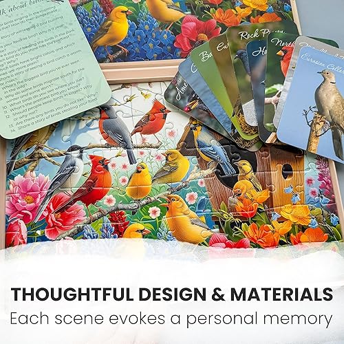 Miniatura 5 de QUOKKA Rompecabezas de demencia de 60 piezas para ancianos  3 juegos de rompecabezas de piezas grandes para personas mayores  9 tarjetas de memoria