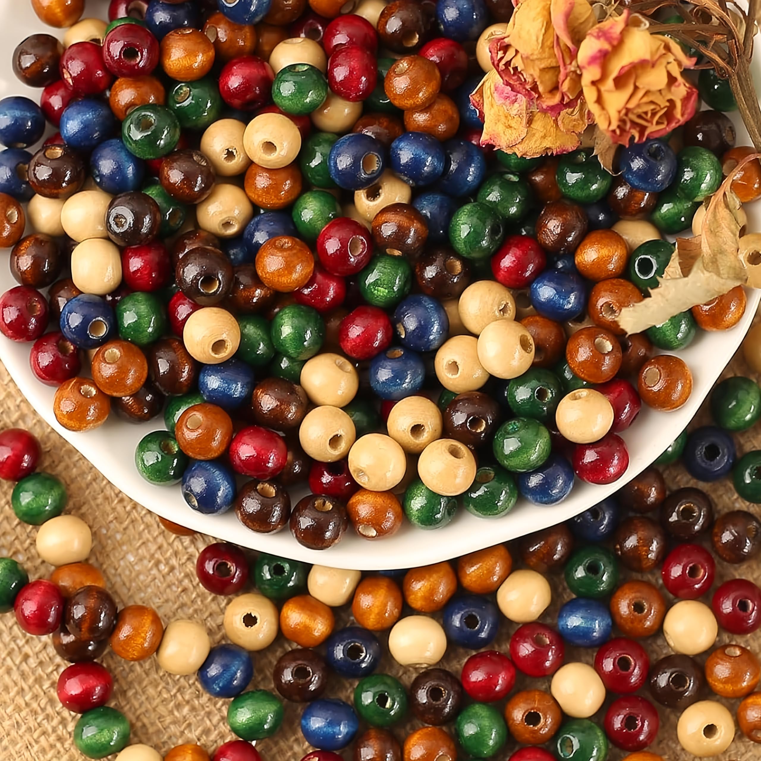 50 Pz/lotto 3.0mm-8mm Perline Di Ottone Originali Rotonde - Foto 2