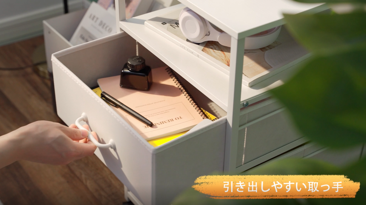 DEVALSE デスクワゴン キャスターワゴン オフィス家具 袖机 Amazon.co.jp: DEVAISE プリンター台 キャスター付き サイド