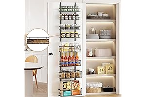 8-Tier Over-the-Door Pantry Organizer