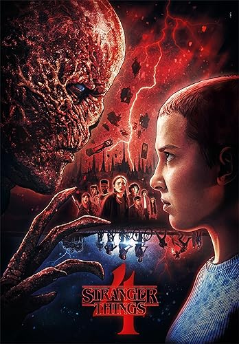 Miniatura 2 de Clementoni - Stranger Things Things-1000 Pieces, Netflix Puzzle, Adult Entertainment-Made in Italy, 39763