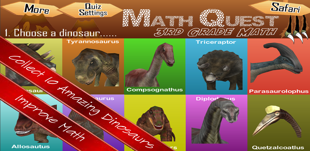 Math Quest Third Grade Free - App on Amazon Appstore