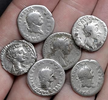 Roman Coin Ancient Roman Empire Silver Denarius Fine Condition