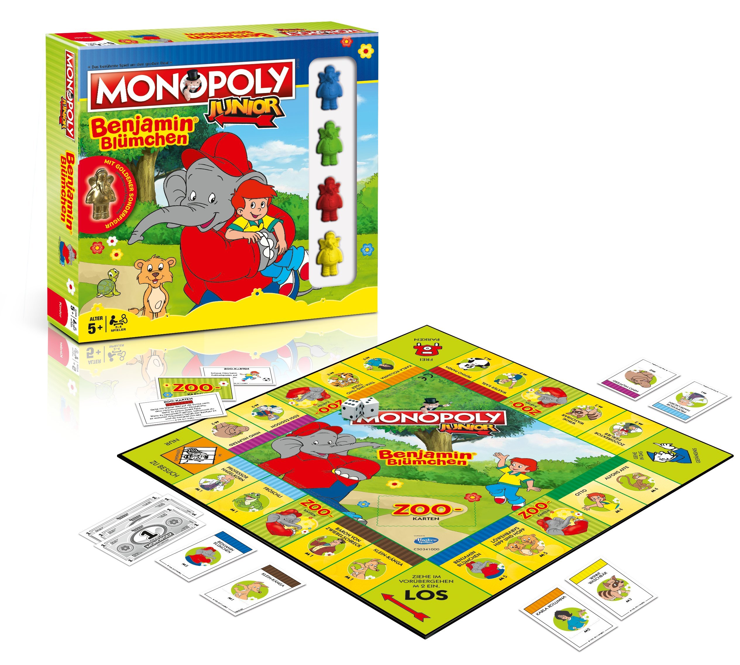 Winning Moves - Monopoly Junior - Benjamin Blümchen Collector's Edition incl. Figure - Image 2