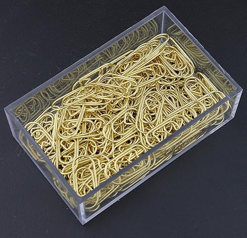 Miniatura 5 de 200 clips de papel con forma de corazón, pequeños clips de papel con acabado liso, pequeños clips para papel antideslizante, divertidos clips de