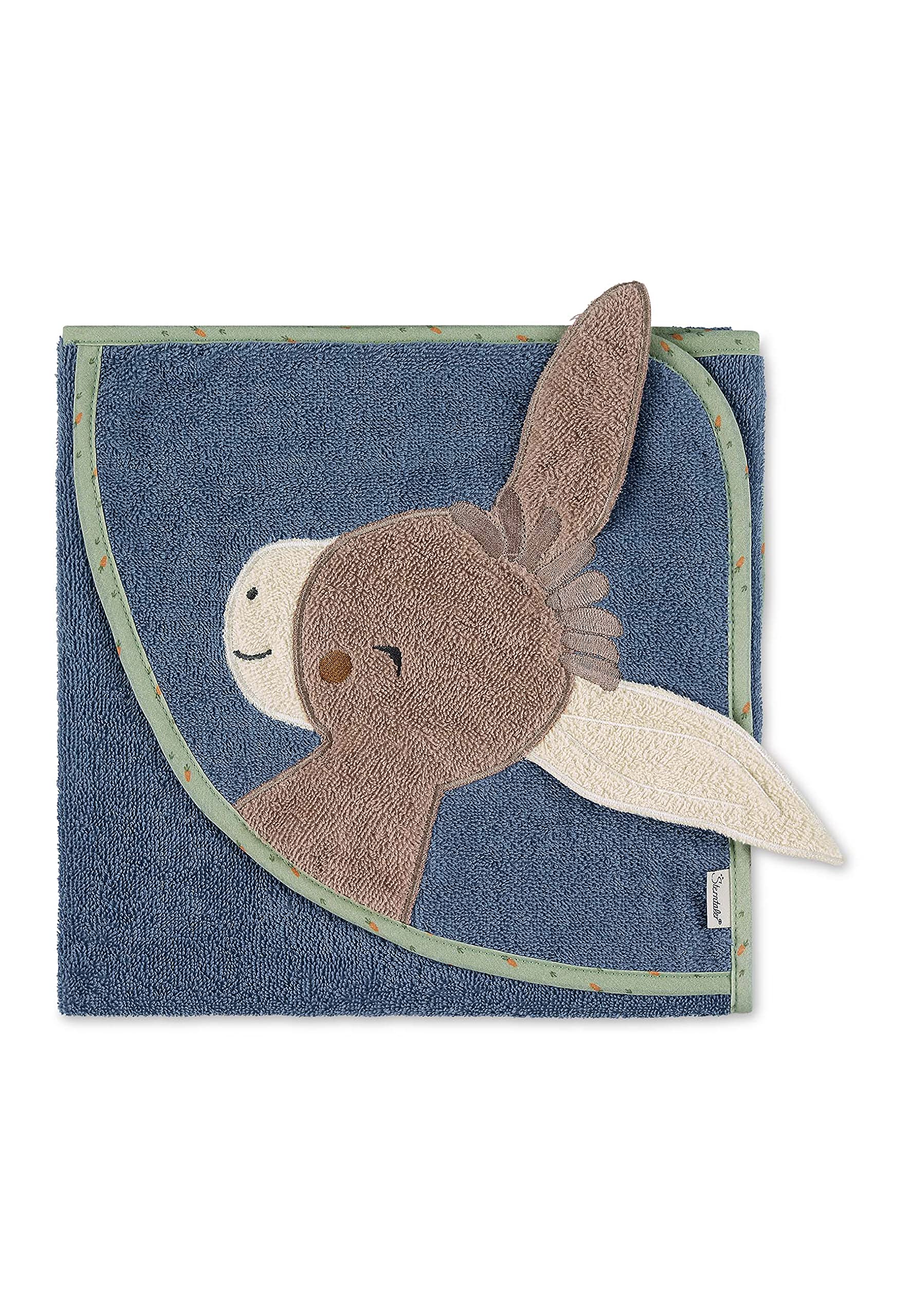 Serviette de bain Emmilius Sterntaler anti-frisson bébé cape absorbante 80x80cm