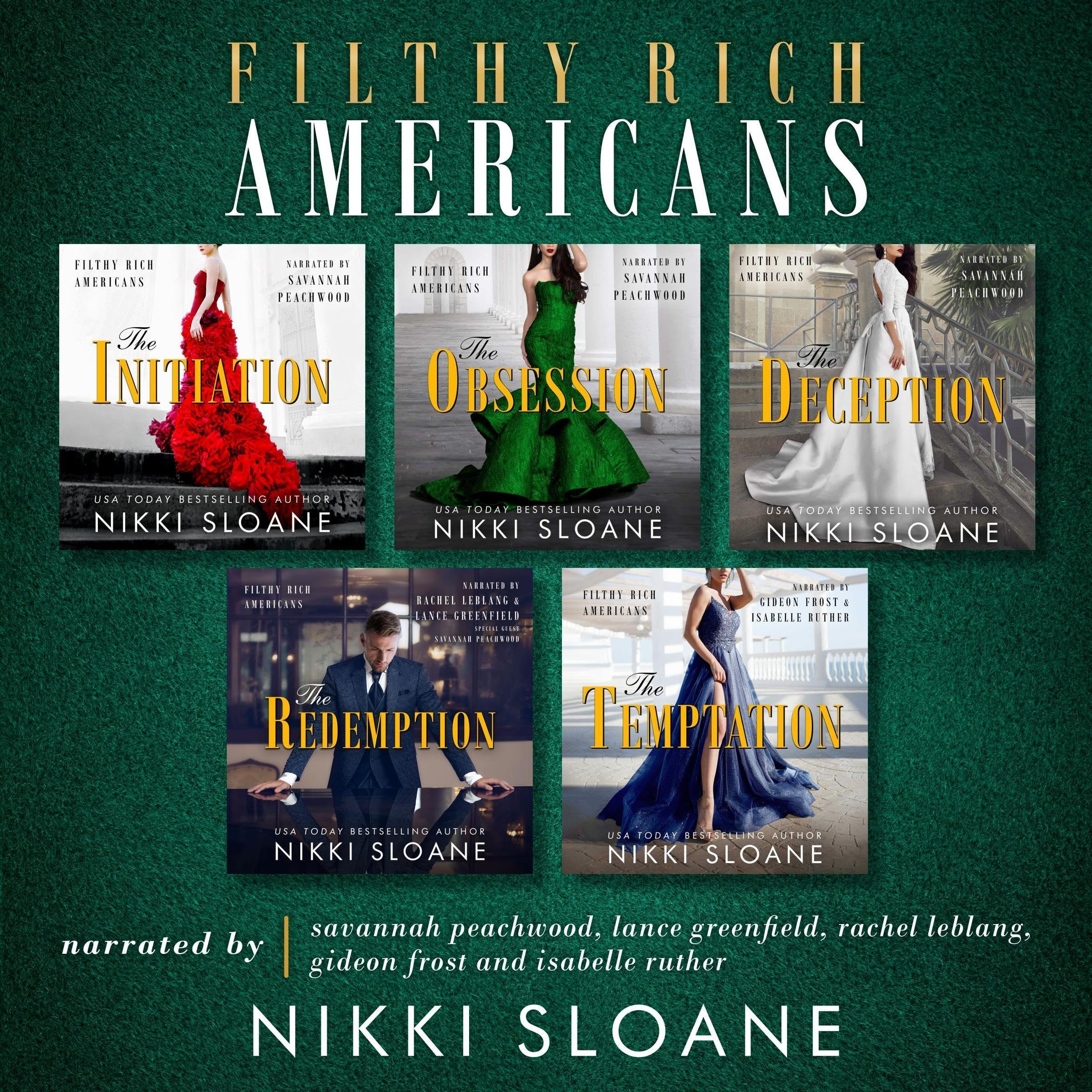 Filthy Rich Americans Series: The Complete 5-Book Box Set