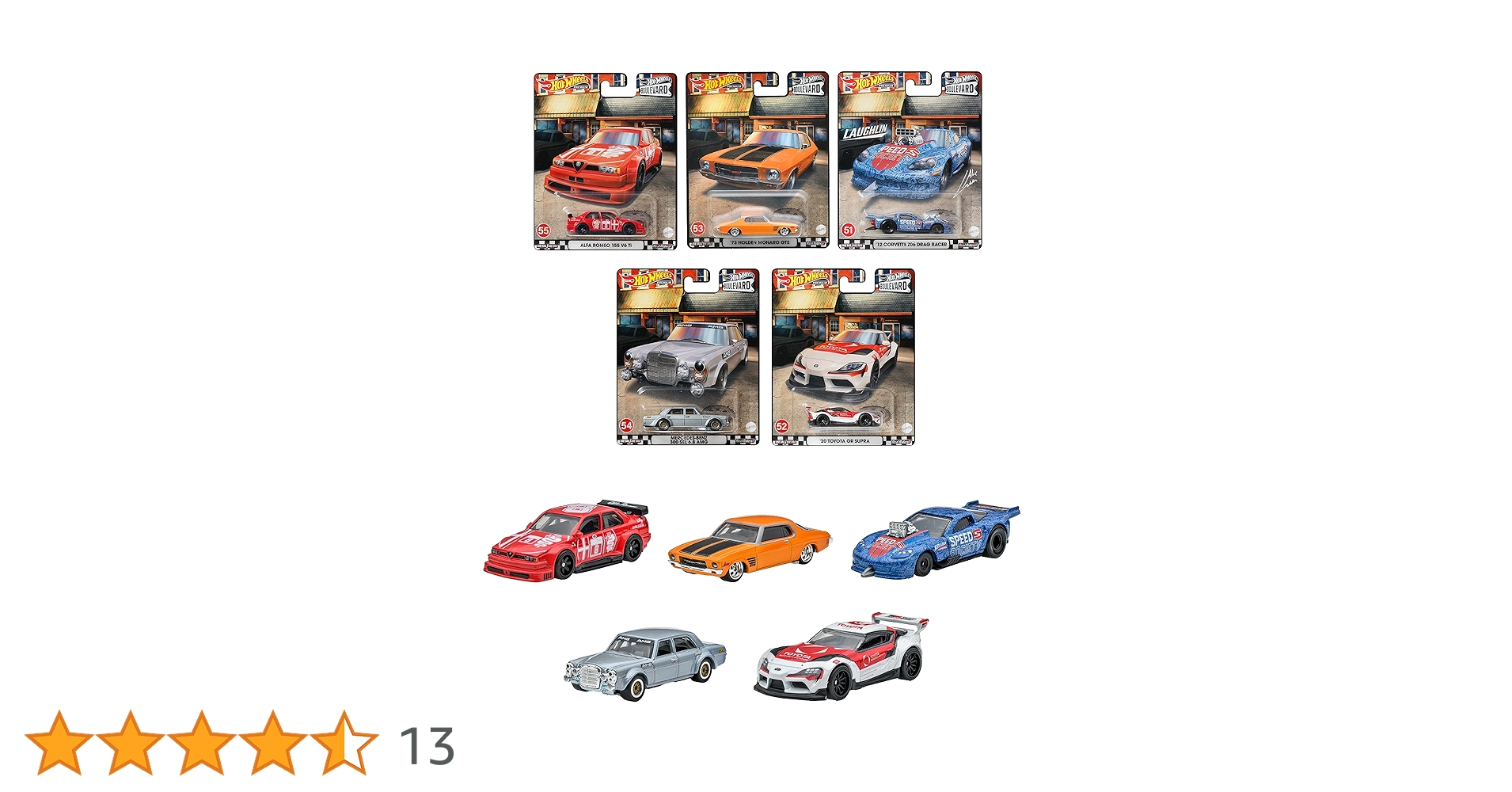 ホットウィール  ブールバード  アドバン　86 10台セット Amazon | ホットウィール(Hot Wheels) ブールバード アソート
