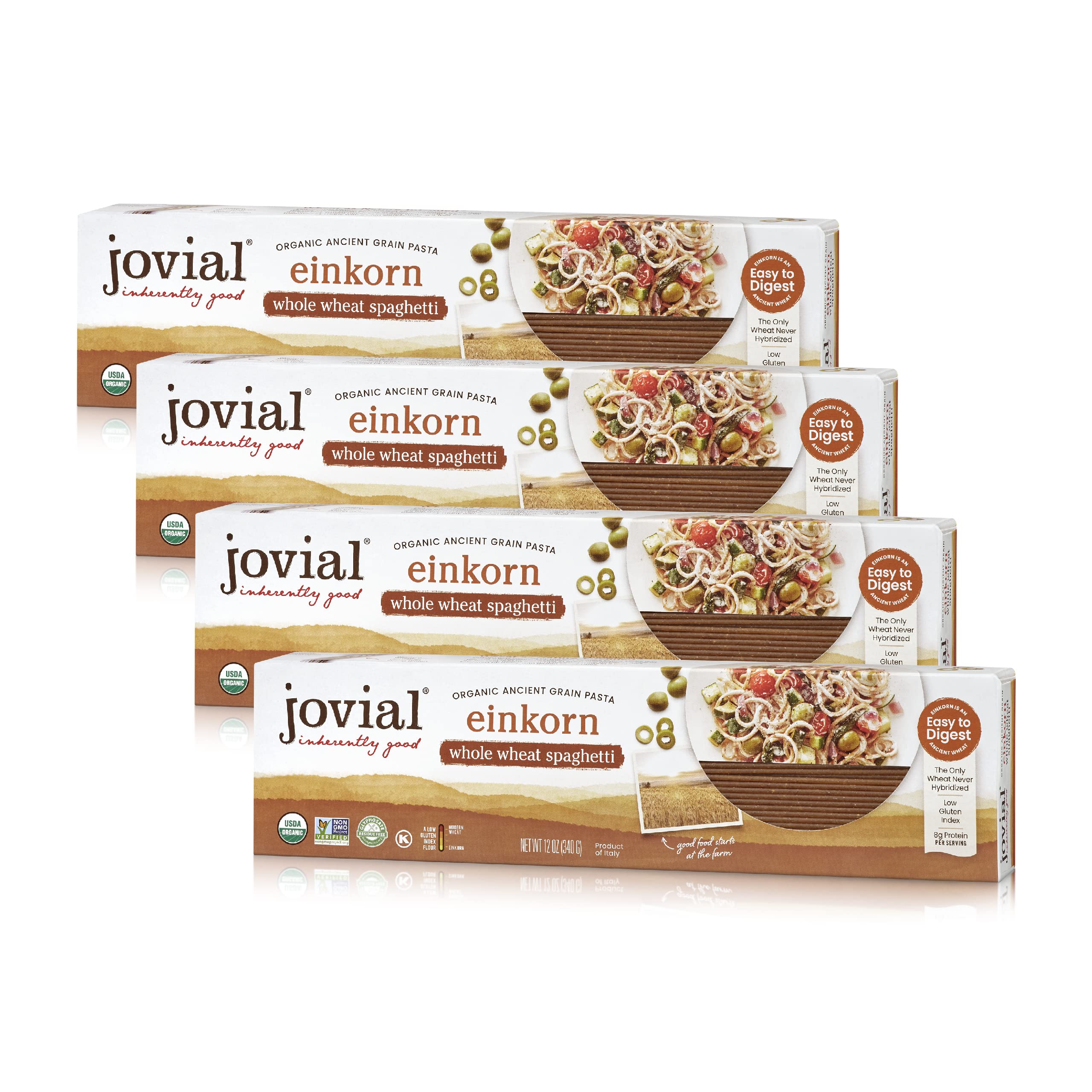 Jovial Organic Einkorn Whole Wheat Spaghetti