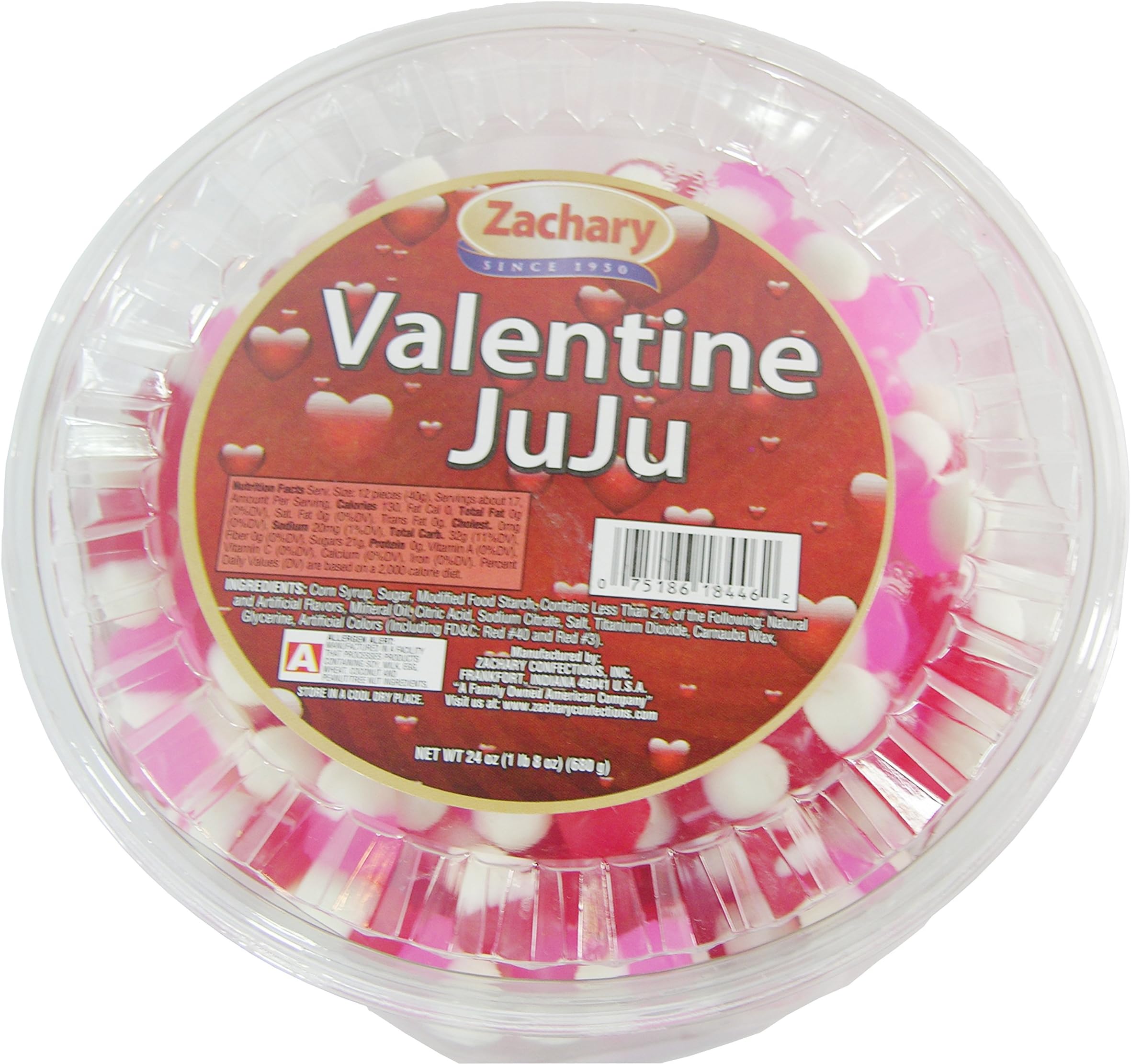 Zachary Valentine JuJu Candy 24OZ (680g) Tub