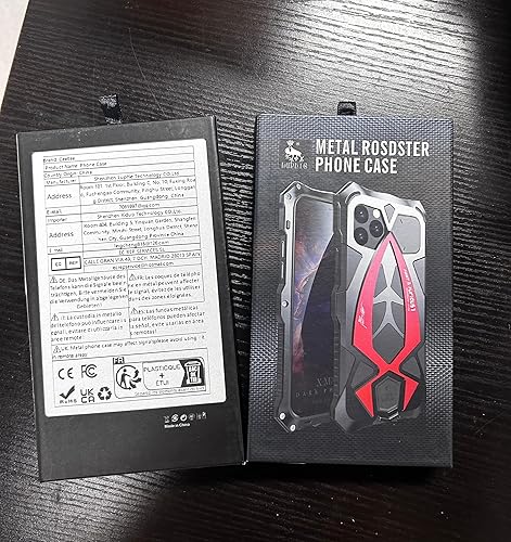 Miniatura 8 de Funda Samsung Galaxy S22 Ultra 5G de protección de grado militar de 360 grados, a prueba de golpes, inastillable, metal y silicona integrados, Nior