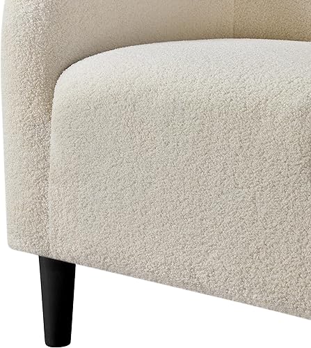 Miniatura 75 de Topeakmart Silla decorativa de terciopelo, cómoda y moderna silla de club de terciopelo con reposabrazos y patas resistentes para sala de Azul