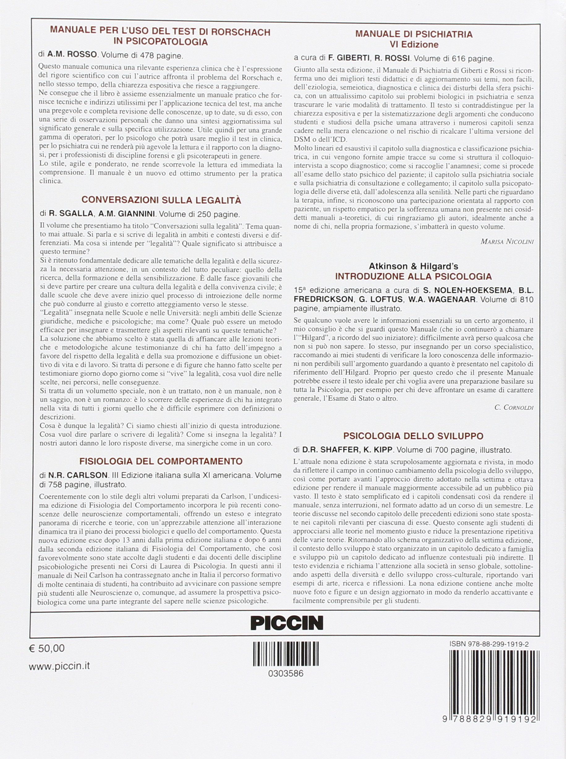 Pscicologia. La scienza del comportamento. Ediz. italiana e inglese