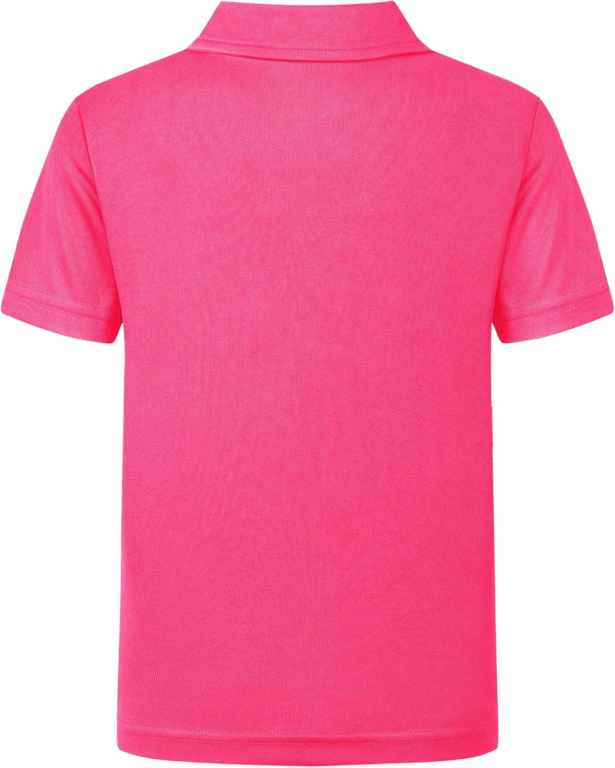 QBK 2T-16Y Boys' School Uniform Pique Polo Kids Performance Neon Short Sleeve Collared Golf Shirt for Toddler to Youth - Image 5