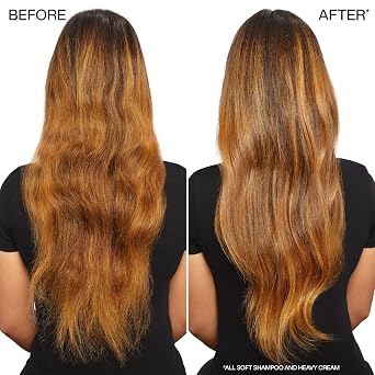 Redken All Soft Shampoo - Moisturizes & Hydrates Dry Hair, Softens & Adds Shine, With Argan Oil, Safe For Color-Treated Hair