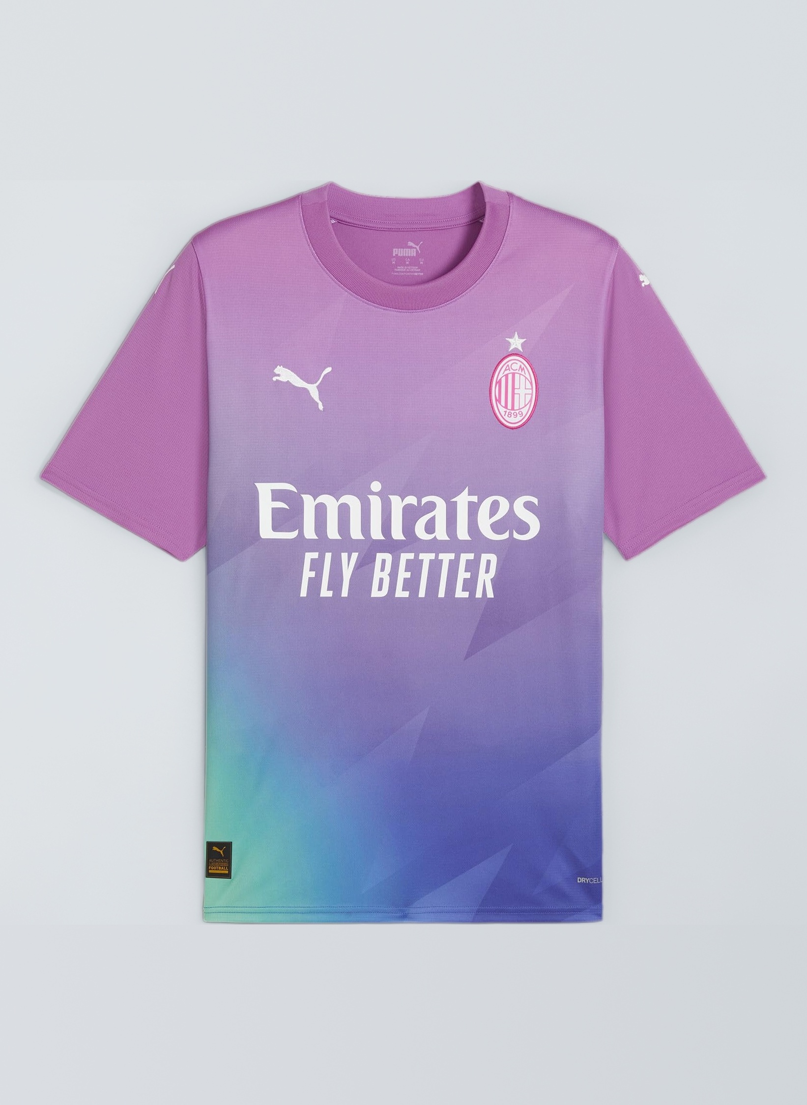 PUMA Men's Soccer AC Milan 23/24 Third Jersey - Celebrating Inclusivity and Passion for The Unconventional