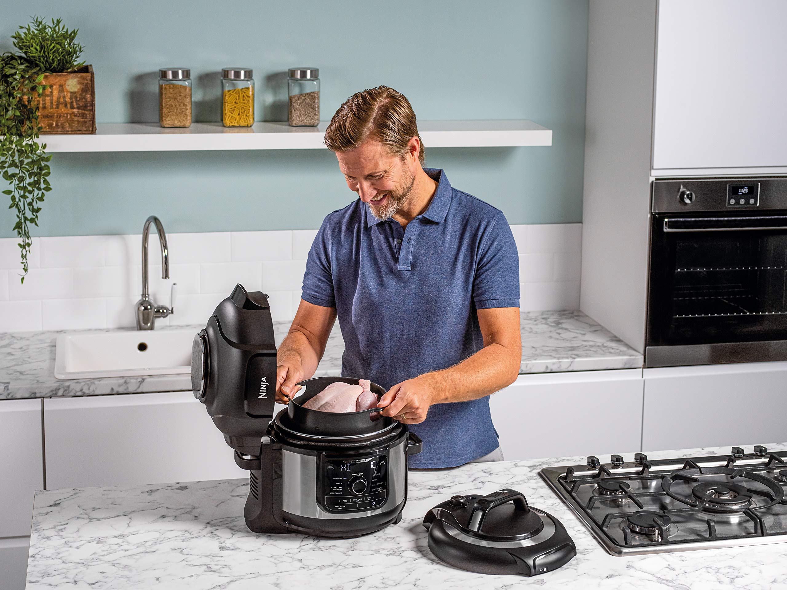 Ninja Foodi MultiCooker [OP350UK], 9in1, 6L, Electric Pressure