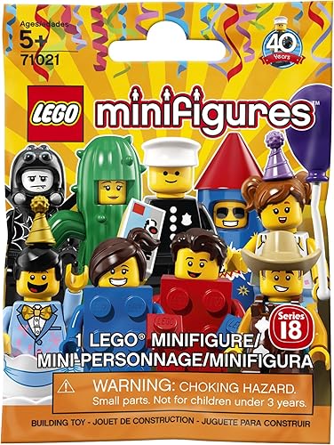 Miniatura 3 de LEGO Minifigure Serie 18: Fiesta - 1 Figura Kit de Construcción 7 piezas