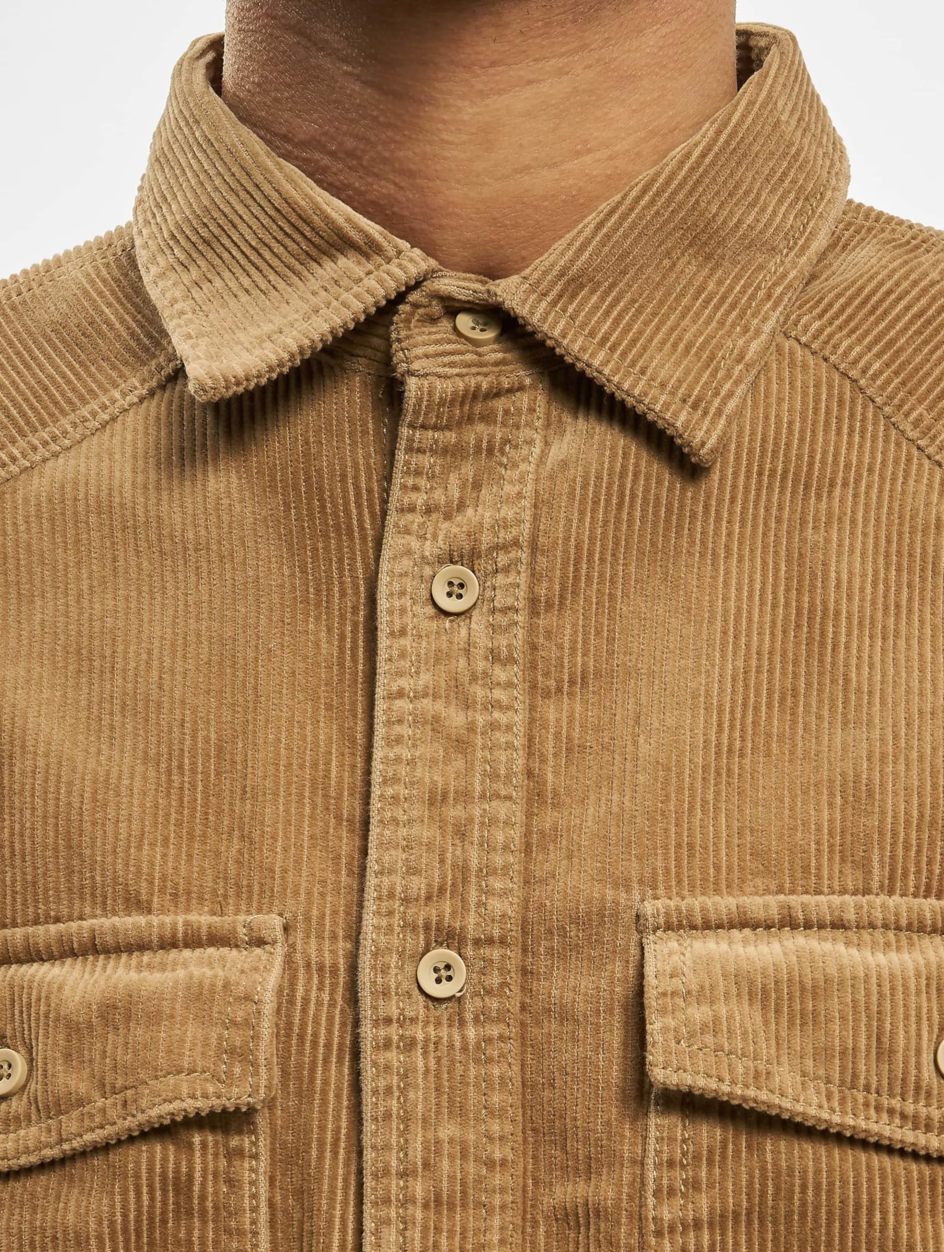 Brandit Herren Corduroy Classic Shirt Long Sleeve Hemd (1er Pack)