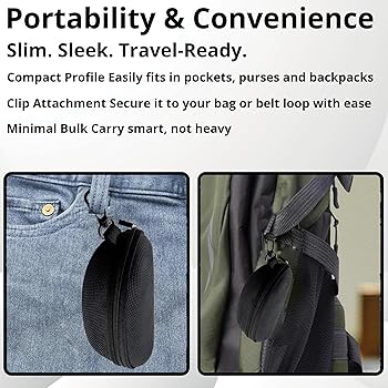 GATYZGEAR - Sunglasses Case Hard Shell | Glasses Cover with Zipper