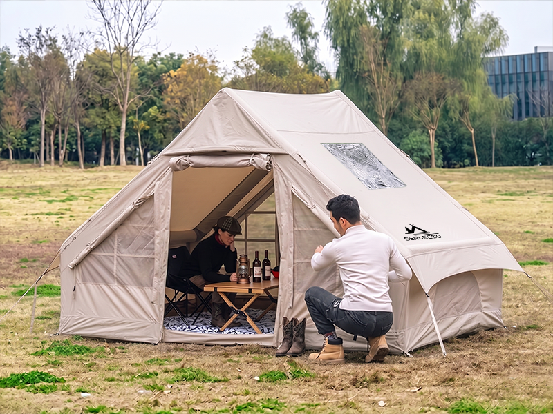 best inflatable tent Camping Forsthelm Sjötorpets Camping | Visit Size:Medium 17