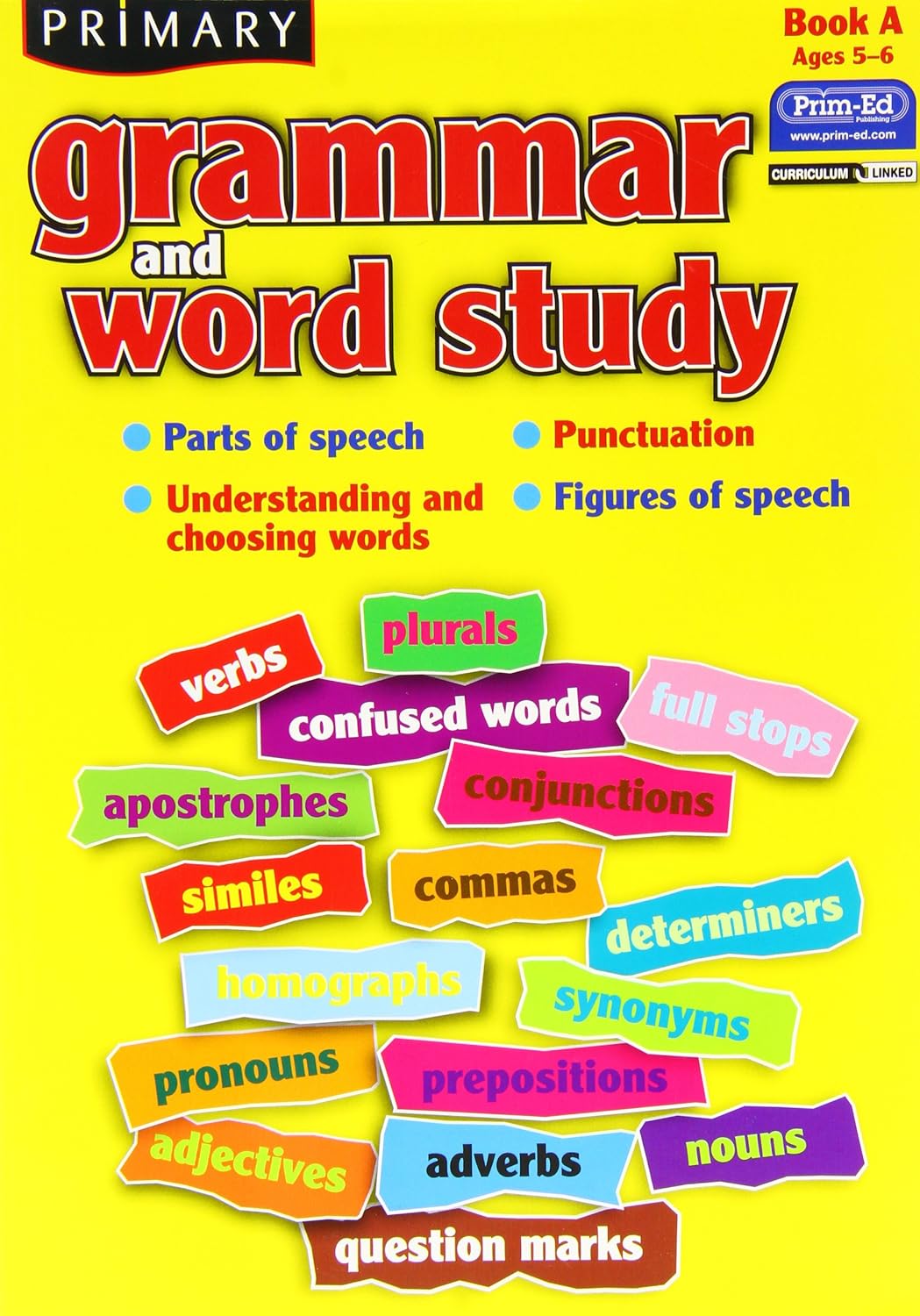 Primary Grammar and Word Study: Book A: Bk. A (Primary Grammar and Word ...
