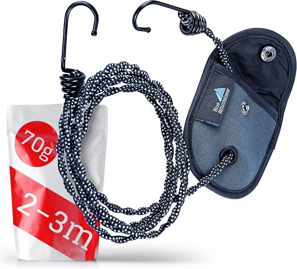 Blue Mountaineer Mini tvättlina utomhus 2 m