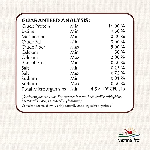 Miniatura 6 de Manna Pro All Flock Crumbles, elaborado con probióticos para la salud intestinal y la digestión, 16% de proteína para bandadas mixtas sin colores ni