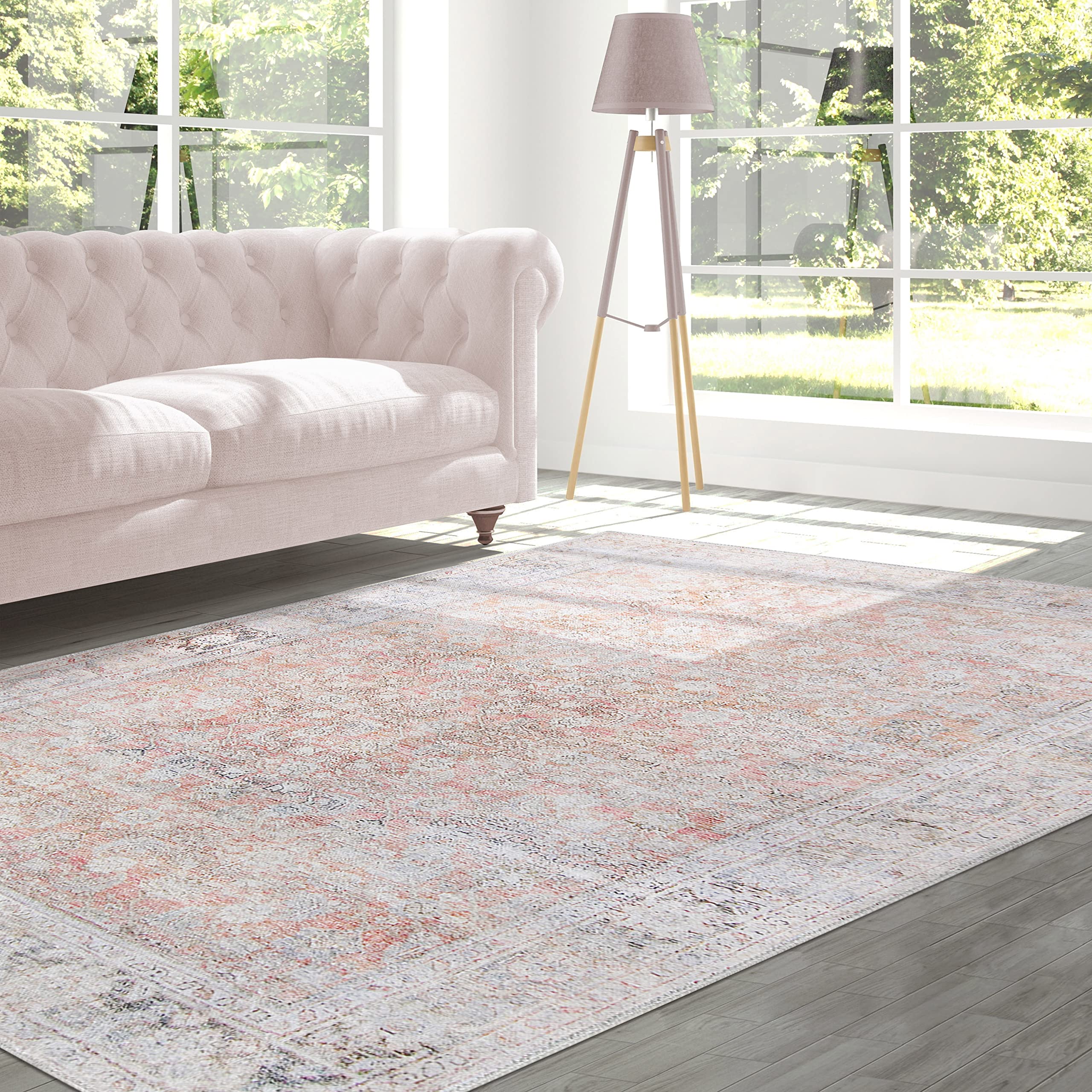 Amazon.com: Superior Large Indoor Area Rug, Modern Floor Décor for ...