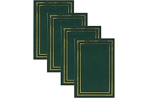 DesignOvation Traditional Photo Album Set of 4