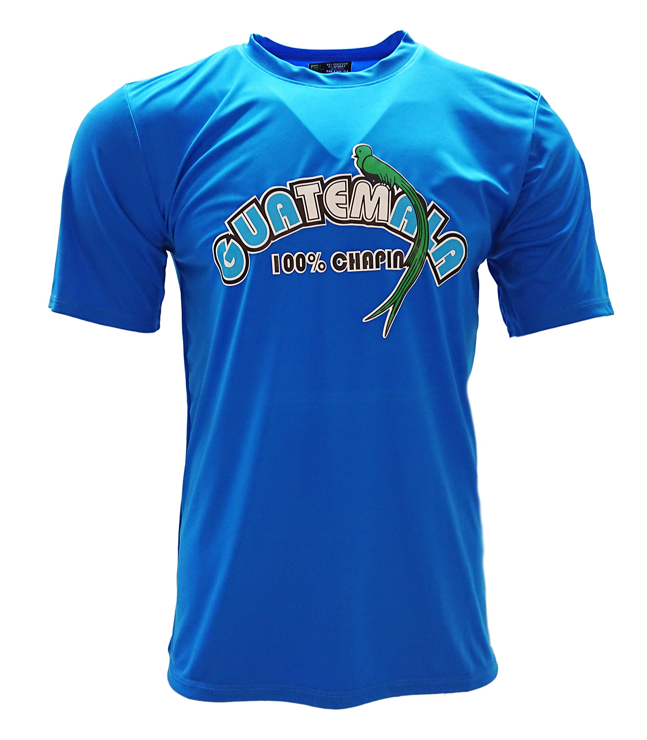 Arza Sports Guatemala 100% Chapin Jersey Color Aqua (X-Large)