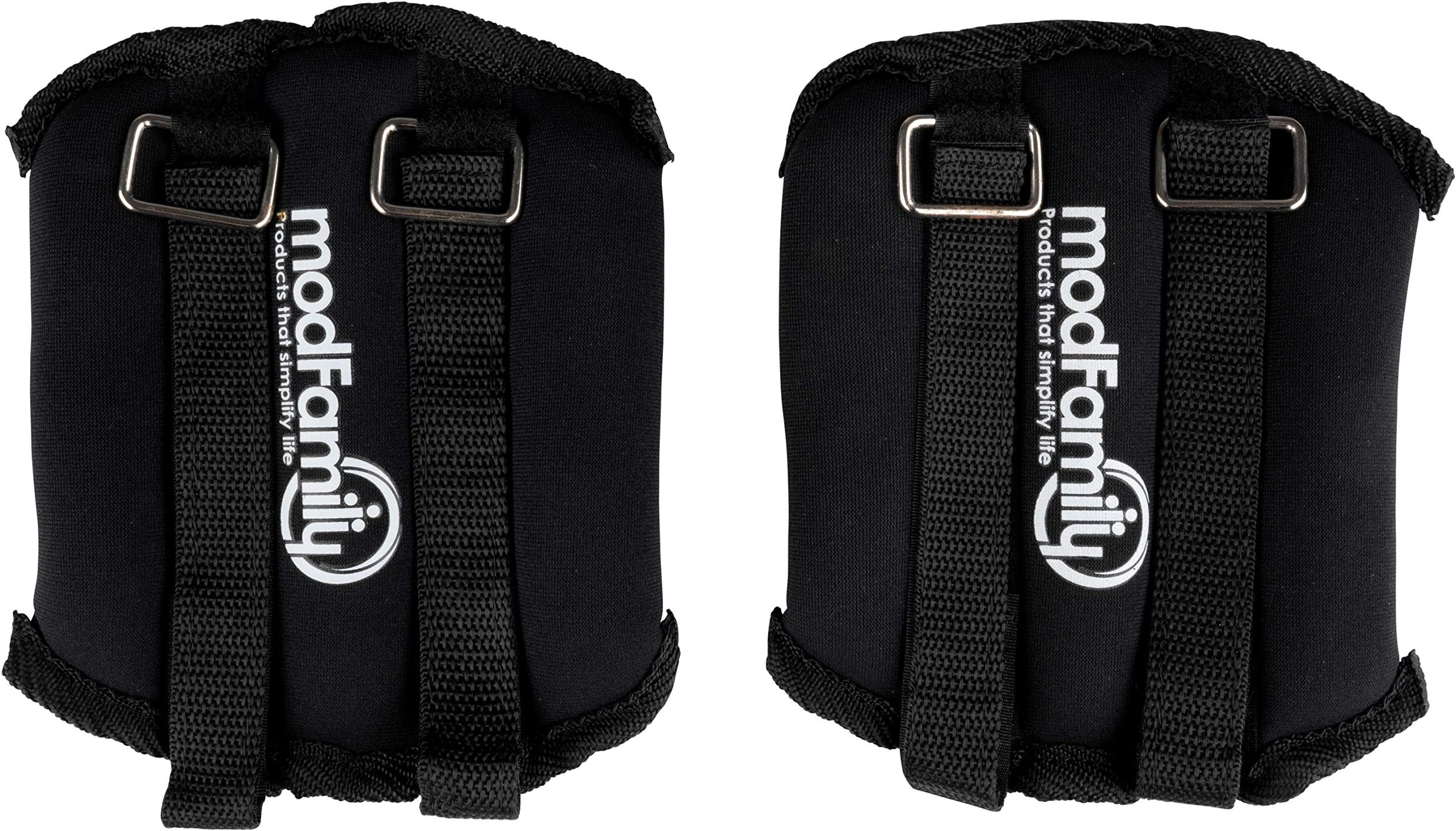 Steady Stroller Weights by Modfamily- Prevent Tipping with Safety Counterweights for Weight in Back of Stroller - Strap-On Weights