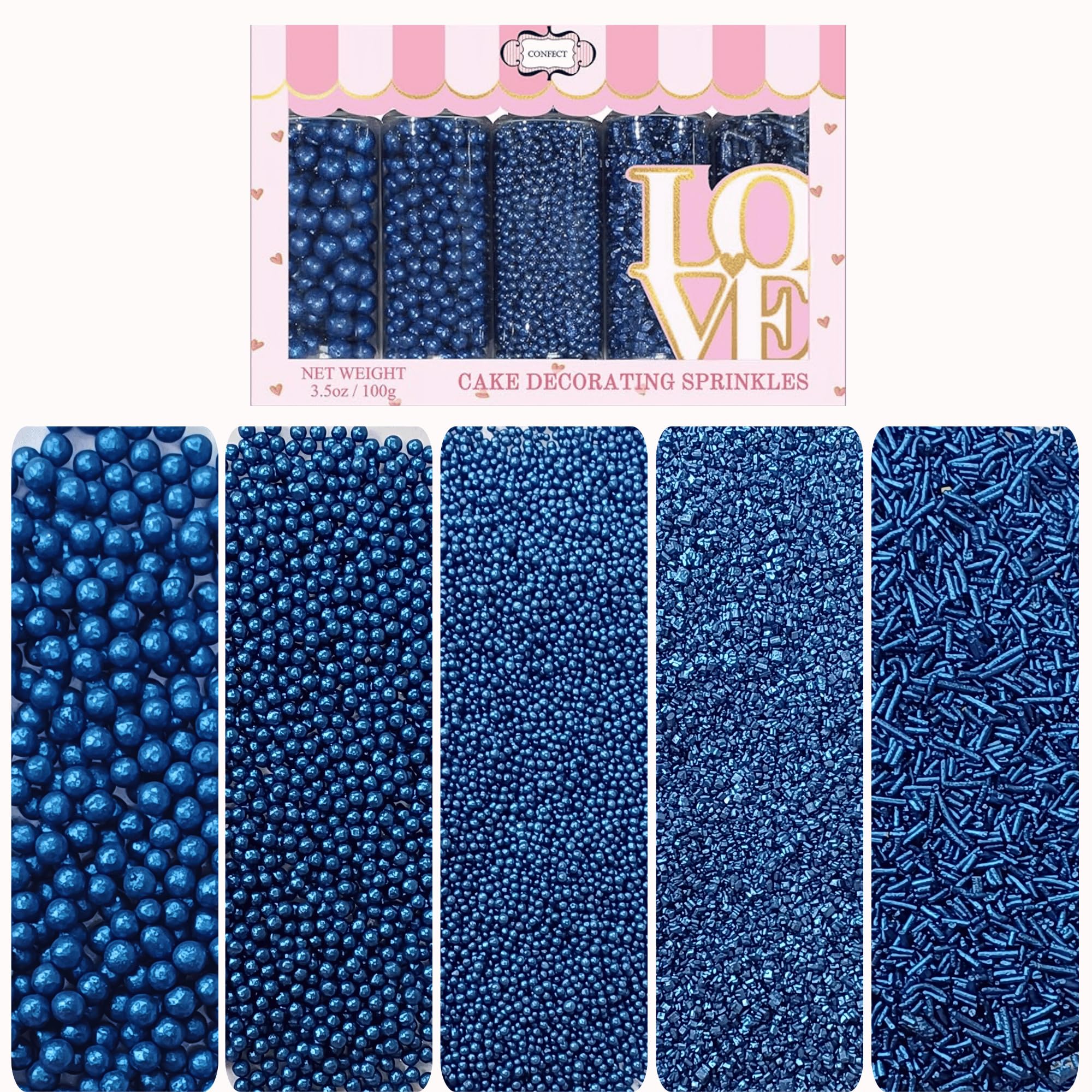 See full amazon price history chart for Confect Frozen Sprinkles | Sprinkles for Cakes & Cupcakes Decoration | Assorted Pack of 5 Midnight Royalty Navy Blue Sprinkles | Edible Mix Dragees, Jimmies & Sparkling Sugar - 100Gms Confect Frozen Sprinkles | Sprinkles for Cakes & Cupcakes Decoration | Assorted Pack of 5 Midnight Royalty Navy Blue Sprinkles | Edible Mix Dragees, Jimmies & Sparkling Sugar - 100Gms (B0CDBDW885) Amazon Price History, Amazon Price Tracker