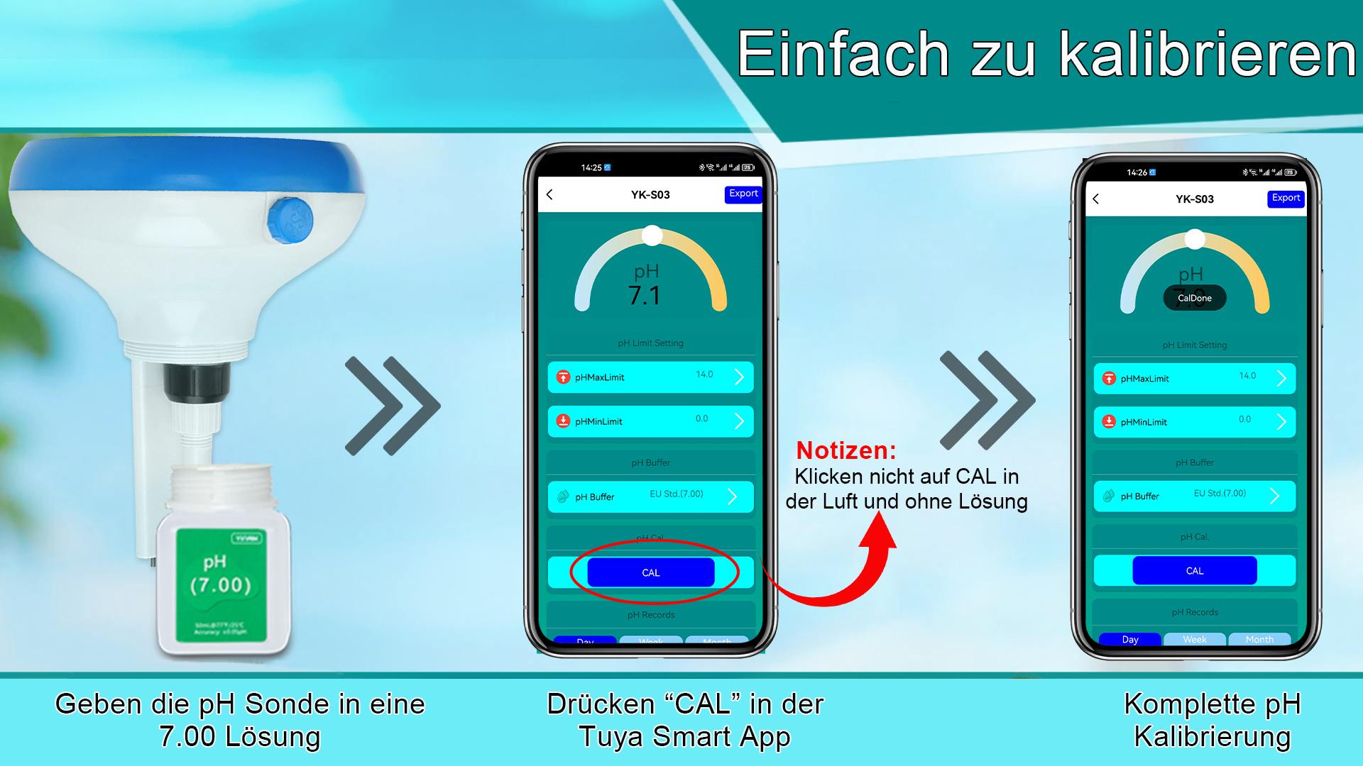 KIMISS Digitaler Wasserqualitätstester Für Pools – Chlor & PH Messgerät Für Spa & Whirlpool