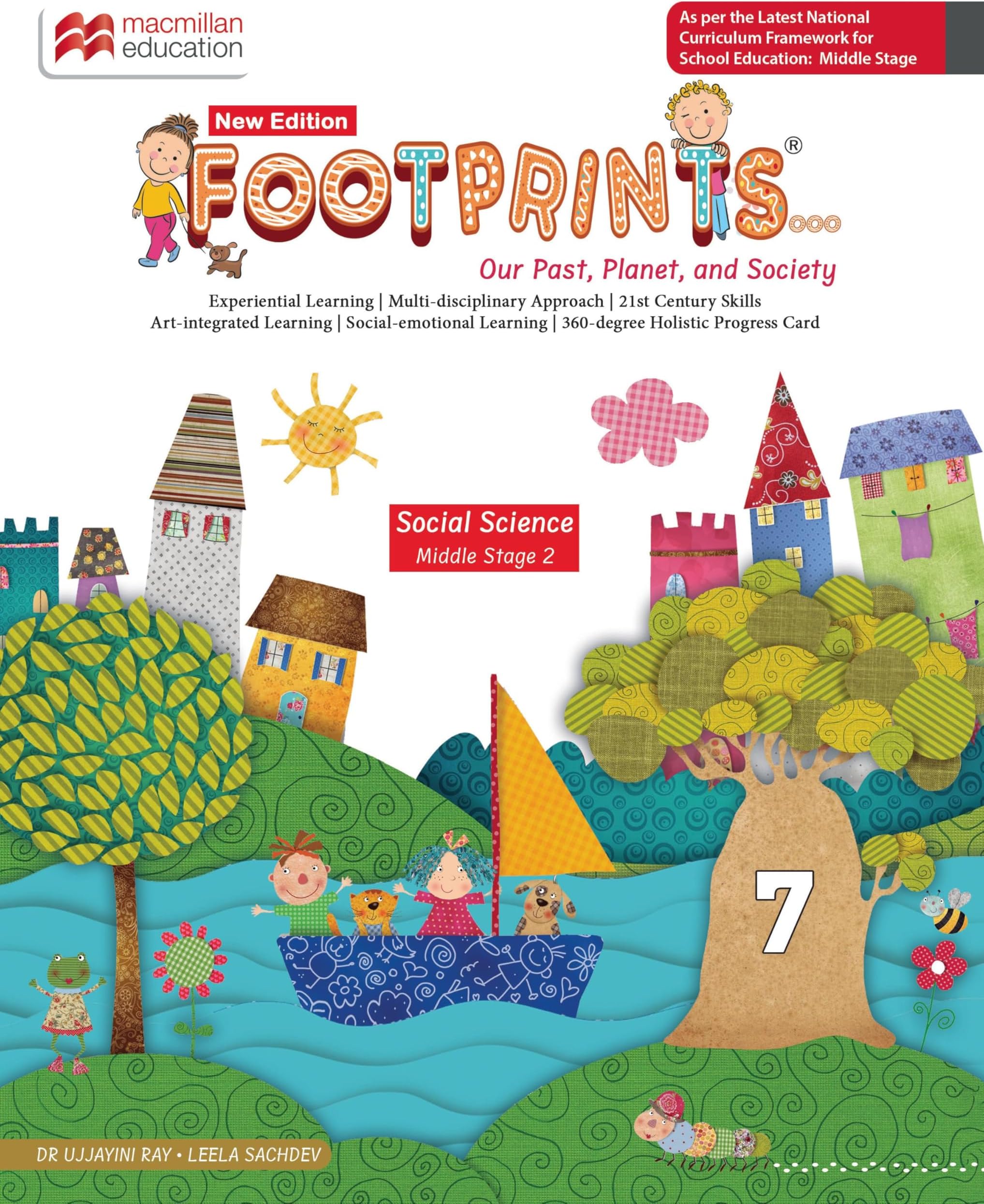 Footprints Reader 2024 Class 7 Integrated Social Science Series | NEP & NCF Aligned with SDGs, Heritage, and 21st Century Skills