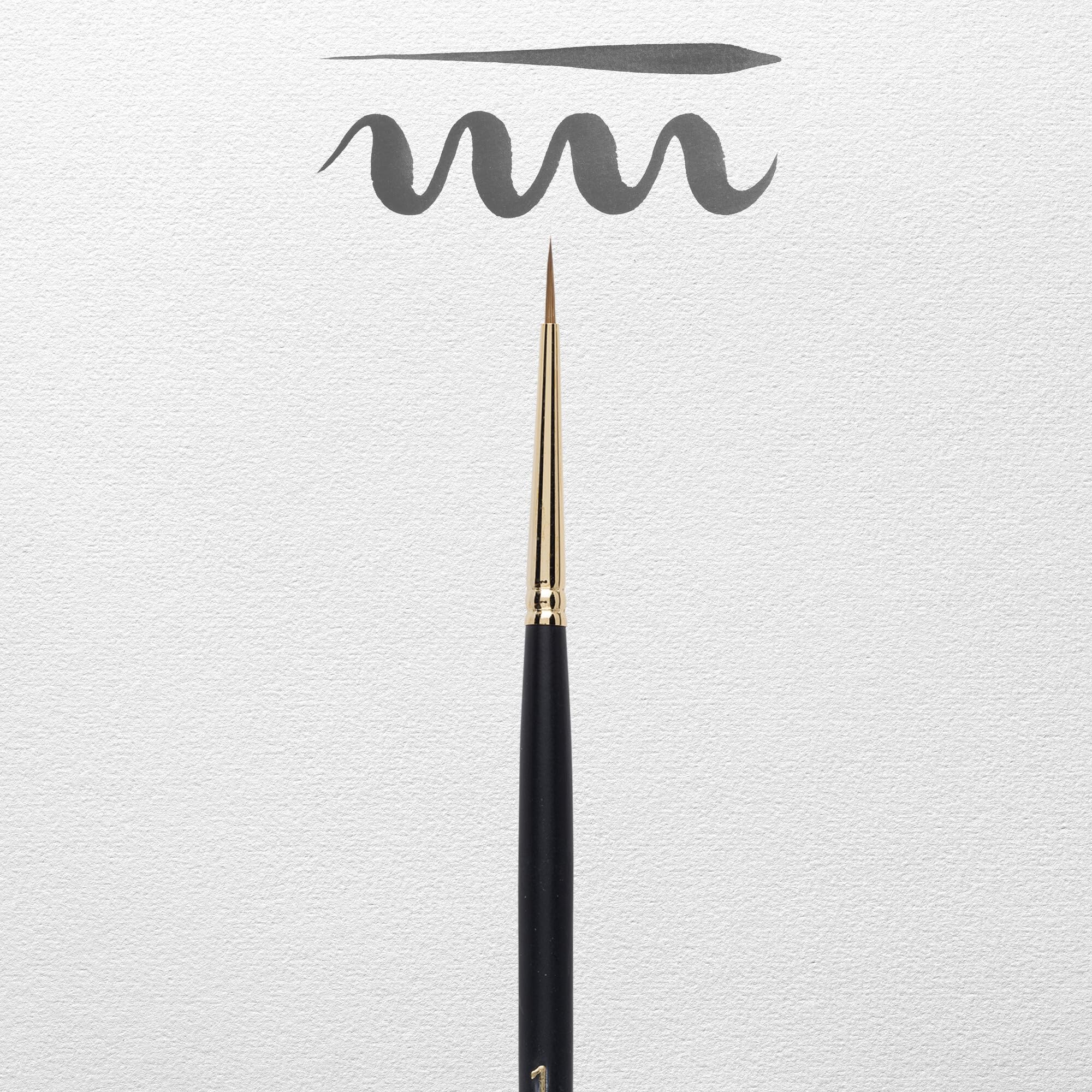 110 Series # 01 Rembrandt Watercolor Brush (Japan import/Package and Manual EST Written in Japan)