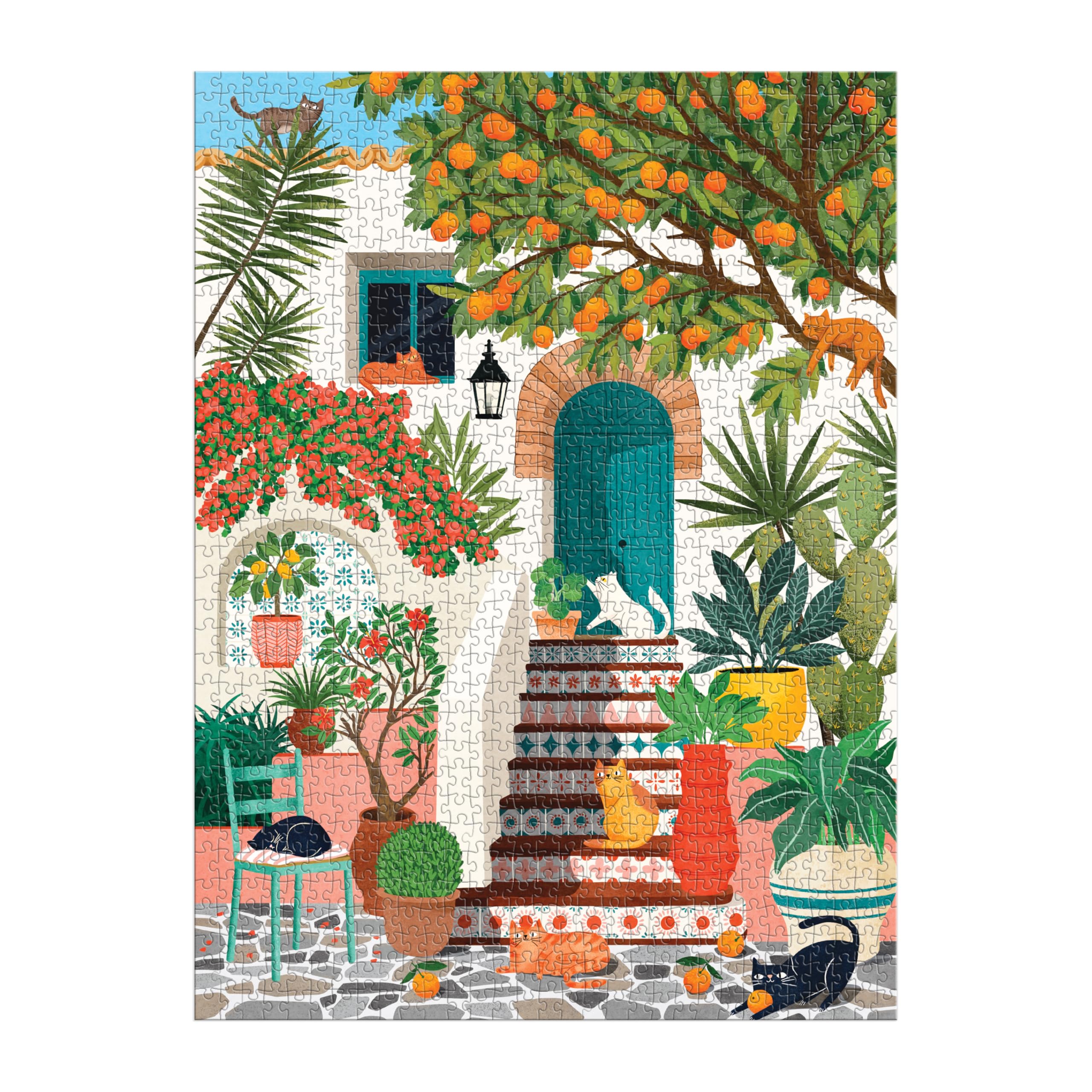 Mediterranean Cats 1000 Piece Puzzle - 3