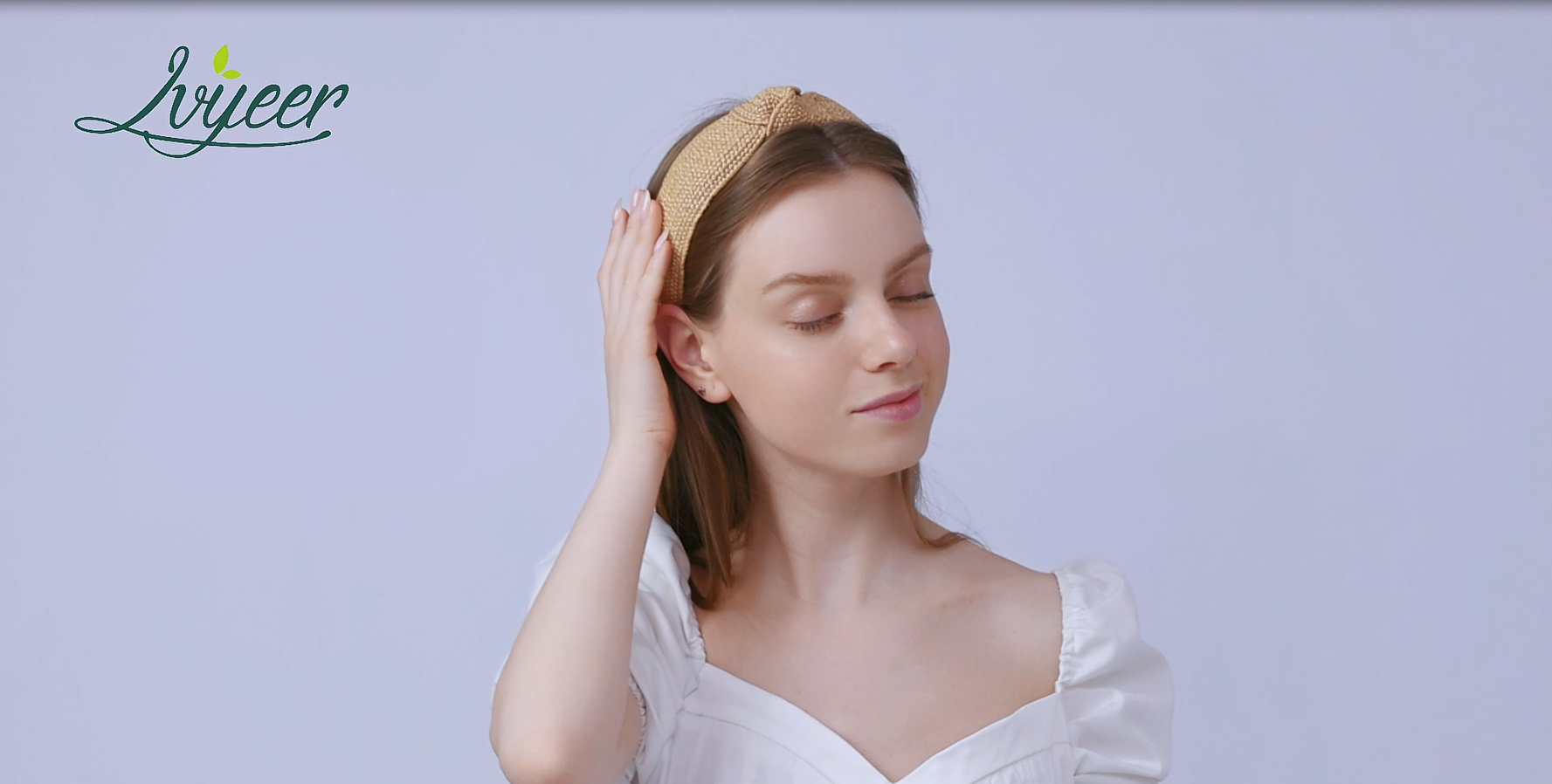 Rattan Wide Headbands ~ Bundle of 3 Amazon.com : Tobeffect Straw Headbands for Women, 2 Packs  main image 2
