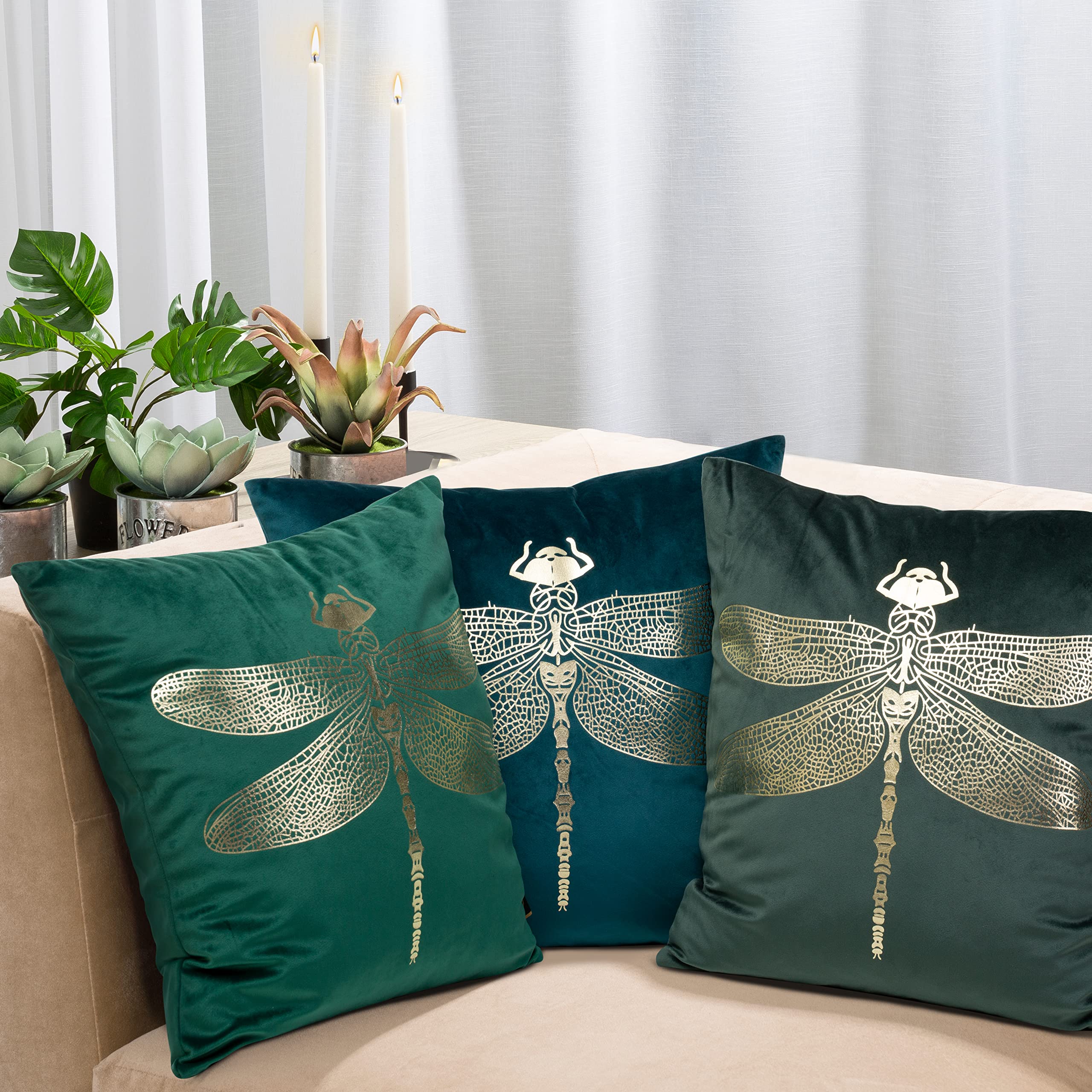 Tessuto Lino Resistente Federa Cuscino Autunnale Con Zucca - Decorazione Casa Per Divano E Letto