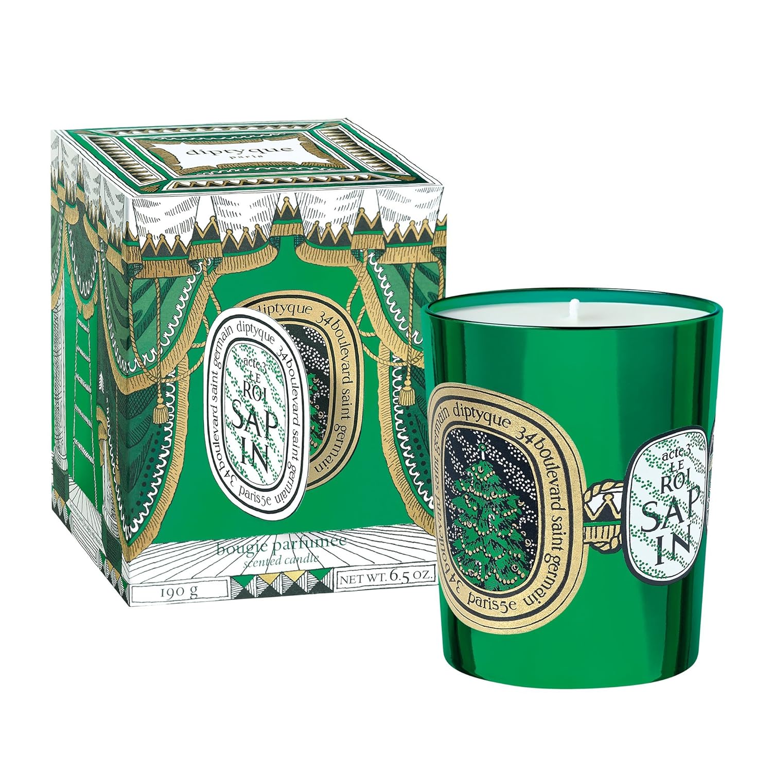 Diptyque Candle, Le Roi Sapin, 7 Ounce Beauty & Personal